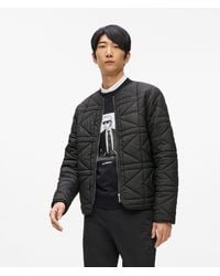 KARL LAGERFELD - Lightweight Packable Jacket - Lyst