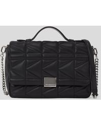 KARL LAGERFELD - K/Kuilt Crossbody Top Handle Bag - Lyst