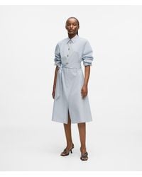Karl Lagerfeld - Robe-Chemise Avec Les Lettres De Karl, Femme, Taille - Lyst