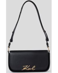 KARL LAGERFELD - K/Signature Two-Way Crossbody Bag - Lyst