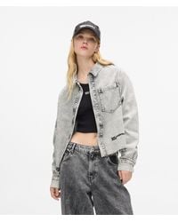 KL Jeans - Bleached Denim Shirt - Lyst