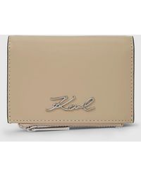 KARL LAGERFELD - K/Signature Bifold Wallet - Lyst