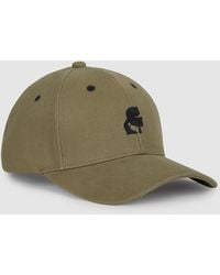 KARL LAGERFELD - K/Kameo Embroidery Cap - Lyst