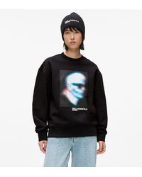 KL Jeans - Digitized Karl Sweatshirt - Lyst