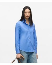 KARL LAGERFELD - Poplin Blouse - Lyst