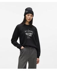KARL LAGERFELD - Après Ski Club Sweatshirt - Lyst
