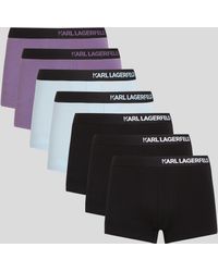 Karl Lagerfeld - Caleçons Avec Logo Karl Sur La Hanche - Lot De 7 - Lyst