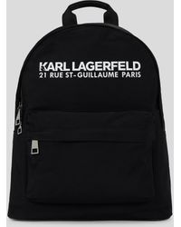 Karl Lagerfeld - Rue St-guillaume Nylon Backpack - Lyst