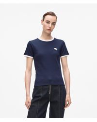 KARL LAGERFELD - , Woman, Blue, Size: L - Lyst