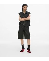 KL Jeans - Pinstripe Denim Bermuda Shorts - Lyst