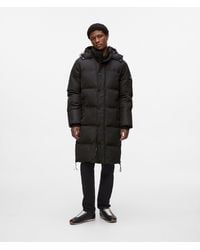 KARL LAGERFELD - Long Puffer Jacket - Lyst