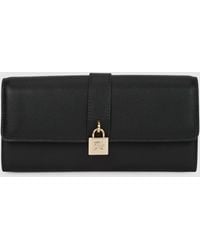 KARL LAGERFELD - K/Autograph Padlock Large Wallet - Lyst