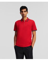 Karl Lagerfeld - Kl Signature Polo - Lyst