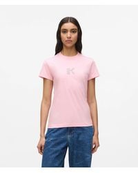 KL Jeans - Slim K Logo T-Shirt - Lyst