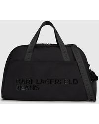 KL Jeans - Logo Nylon Gym Bag - Lyst