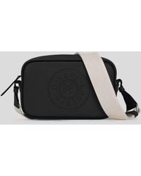 Karl Lagerfeld - K/Circle Perforated Crossbody Bag - Lyst