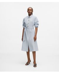 KARL LAGERFELD - Karl Letters Shirt Dress - Lyst