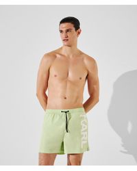 KARL LAGERFELD - Logo Short Boardshorts - Lyst