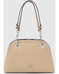 KARL LAGERFELD - K/Autograph Medium Bowling Bag - Lyst