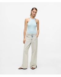 KL Jeans - Split-Hem Mid-Rise Relaxed Jeans - Lyst