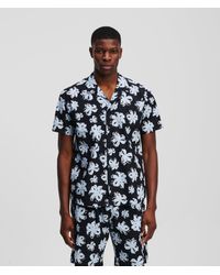 Karl Lagerfeld - Chemise À Imprimé Floral Intégral - Lyst