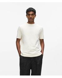 KARL LAGERFELD - Crew Neck T-Shirt - Lyst