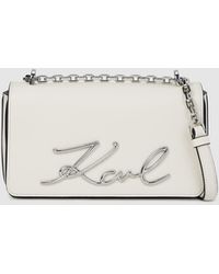 KARL LAGERFELD - K/Signature Small Crossbody Bag - Lyst