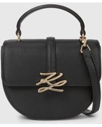 KARL LAGERFELD - K/Autograph Drop Top Handle Bag - Lyst