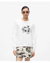 KARL LAGERFELD - Villa La Vigie Sweatshirt - Lyst