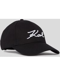 Karl Lagerfeld - Casquette K/Signature, Femme, Taille - Lyst