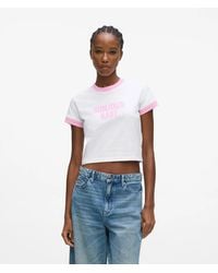 KARL LAGERFELD - Bonjour Babe T-Shirt - Lyst