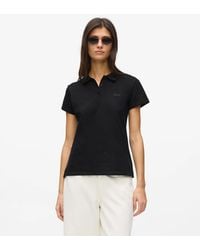 KARL LAGERFELD - Signature Piqué Polo Shirt - Lyst