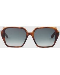 KARL LAGERFELD - Autograph Square Sunglasses - Lyst