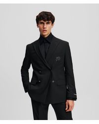 Karl Lagerfeld - K/autograph Double-breasted Jacket - Lyst