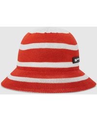 KL Jeans - Knitted Striped Bucket Hat, Multicoloured - Lyst