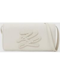 KARL LAGERFELD - K/Autograph Patch Mini Crossbody Bag - Lyst
