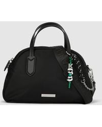KARL LAGERFELD - Ikon Nylon Bowling Bag - Lyst