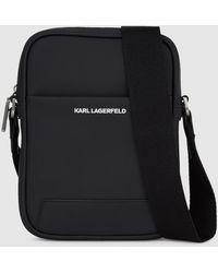 KARL LAGERFELD - Sac Bandoulière Avec Logo Minimaliste, Homme, Taille - Lyst