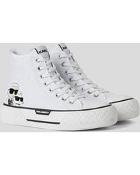 Karl Lagerfeld - K/ikonik Nft Kampus Max Iii High-top Sneakers - Lyst