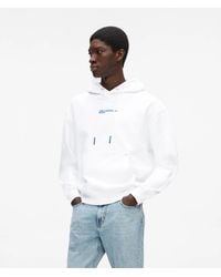 KL Jeans - Relaxed Graphic Karl Print Hoodie - Lyst