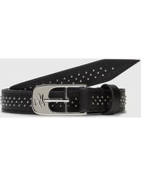 KARL LAGERFELD - K/Autograph Studded Belt - Lyst