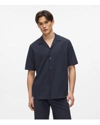 KARL LAGERFELD - Monogram Short-Sleeved Shirt - Lyst