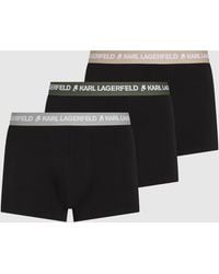 KARL LAGERFELD - Logo Trunks – 3-Pack - Lyst