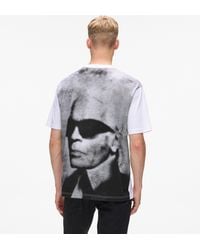 KL Jeans - Relaxed Karl Print T-Shirt - Lyst
