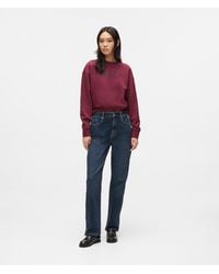 KL Jeans - High-Rise Straight Jeans - Lyst