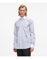 KARL LAGERFELD - Striped Shirt - Lyst
