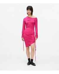 KL Jeans - Off-Shoulder Drawstring Dress - Lyst