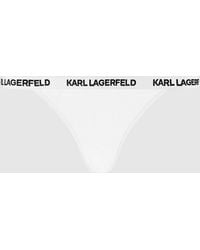KARL LAGERFELD - Logo Brazilian Briefs – 3-Pack - Lyst