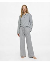 KARL LAGERFELD - Rhinestone Loungewear Pants - Lyst