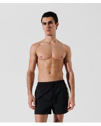 Karl Lagerfeld - Logo Boardshorts, Homme, Taille - Lyst